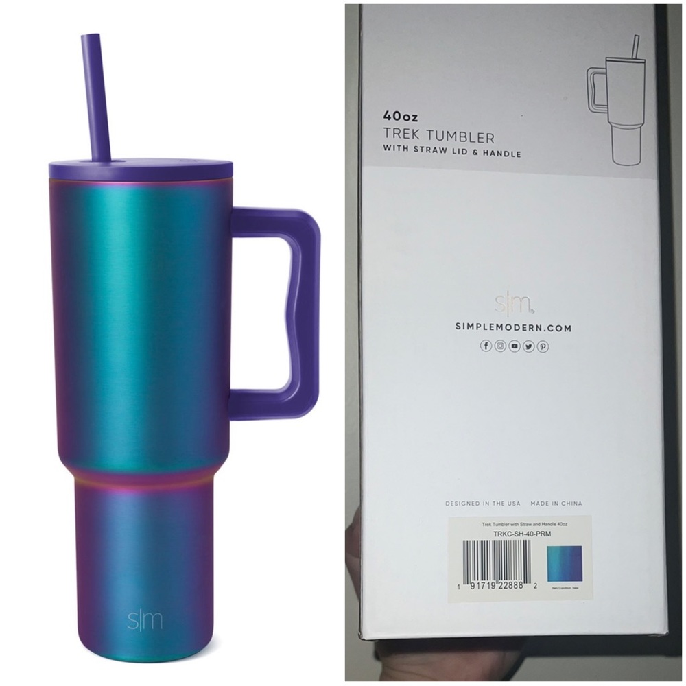 NEW “Prism” Simple Modern 40oz Trek Tumbler
